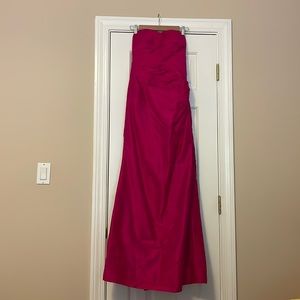 Phoebe Couture strapless prom dress pink size 2